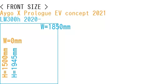 #Aygo X Prologue EV concept 2021 + LM300h 2020-
